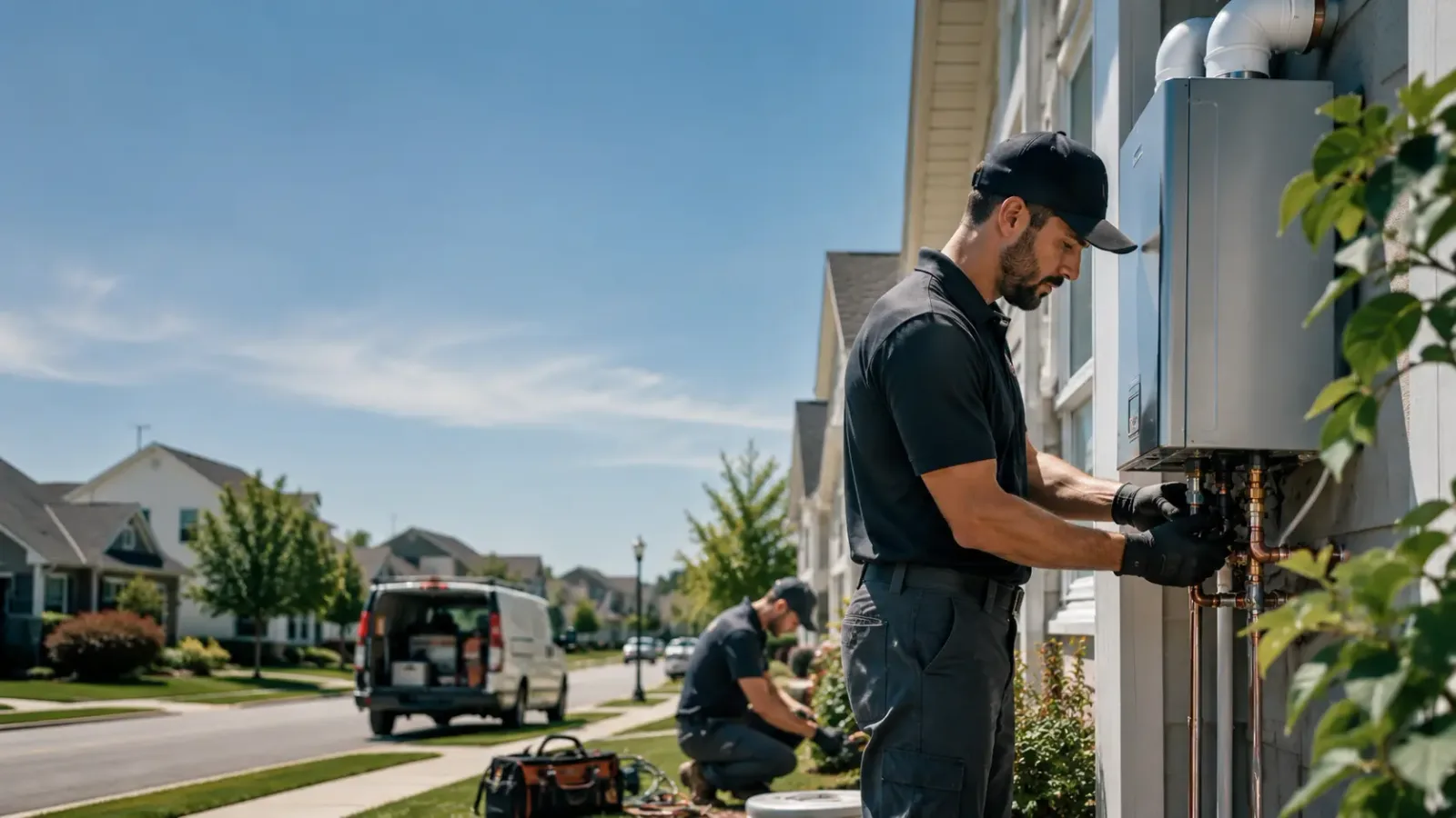 Tankless Water Heater Installation in Page, ND